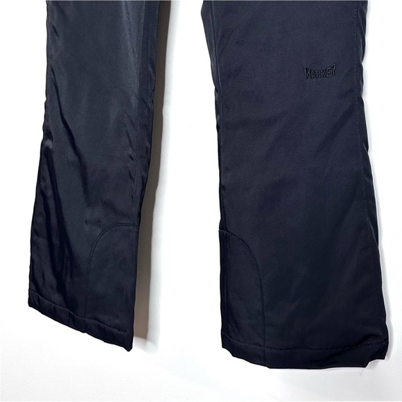 MARKER Ski & Snow Board Pants Aqua Guard Stretch Rotofil Fabrics Black Si… - Picture 10 of 15